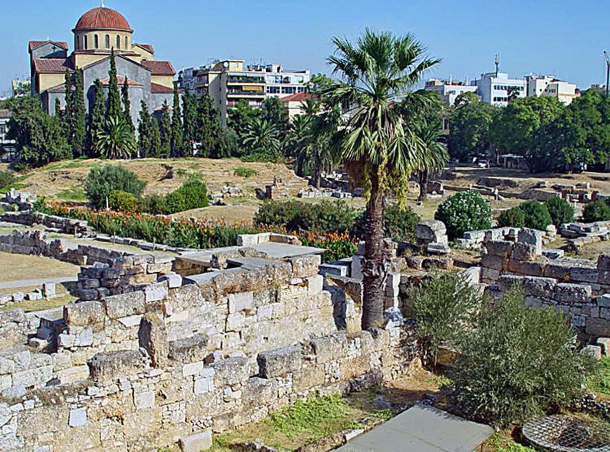Urban Art Experience With Acropolis View Apartamento Atenas Exterior foto